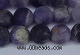 CNA1063 15.5 inches 10mm round matte dogtooth amethyst beads