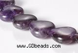 CNA26 14*14mm heart AB- grade natural amethyst beads Wholesale