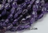 CNA30 15.5 inches 7*9mm oval grade A natural amethyst beads