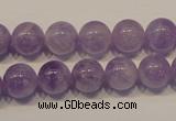 CNA300 15.5 inches 8mm round natural lavender amethyst beads