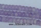 CNA407 15.5 inches 3*6mm rondelle natural lavender amethyst beads