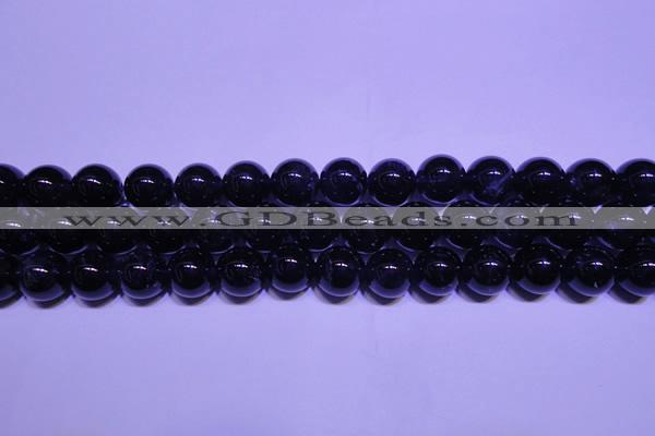 CNA551 15.5 inches 6mm round A grade natural dark amethyst beads