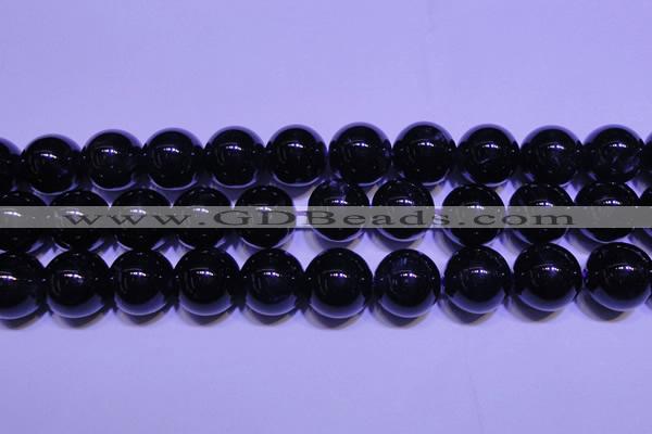 CNA575 15.5 inches 14mm round AAA grade natural dark amethyst beads