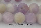 CNA674 15.5 inches 12mm round matte lavender amethyst beads