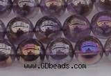 CNA703 15.5 inches 10mm round AB-color amethyst gemstone beads