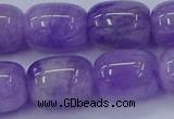 CNA718 15.5 inches 13*18mm drum lavender amethyst beads