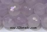 CNA790 15.5 inches 8mmm faceted round lavender amethyst beads