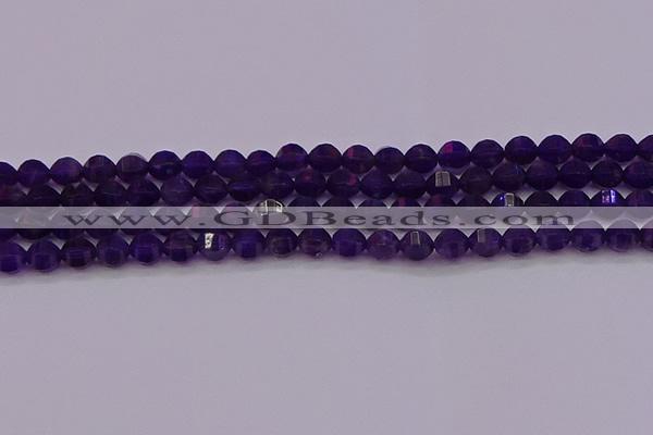 CNA931 15.5 inches 6mm pumpkin amethyst gemstone beads