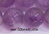 CNA957 15.5 inches 14mm round natural lavender amethyst beads