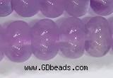 CNA970 15.5 inches 6*10mm faceted rondelle lavender amethyst beads