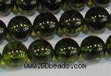 CNC433 15.5 inches 10mm round dyed natural white crystal beads