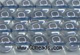 CNC511 15.5 inches 10mm round dyed natural white crystal beads