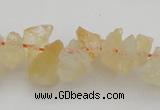 CNG1118 15.5 inches 8*12mm - 13*18mm nuggets citrine gemstone beads