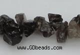 CNG1122 15.5 inches 8*12mm - 13*18mm nuggets smoky quartz beads