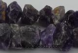 CNG1138 15.5 inches 8*12mm - 13*18mm nuggets amethyst beads