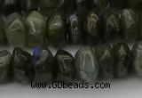 CNG1186 15.5 inches 6*14mm - 8*14mm nuggets labradorite beads