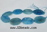 CNG1214 15.5 inches 25*40mm - 30*45mm freeform agate beads