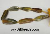 CNG1234 15.5 inches 20*40mm - 25*55mm freeform agate beads