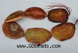 CNG1237 15.5 inches 40*50mm - 55*65mm freeform agate beads