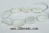 CNG1242 15.5 inches 30*40mm - 40*50mm freeform agate beads