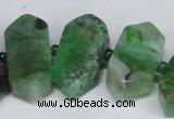 CNG1395 15.5 inches 15*25mm - 20*40mm wand agate gemstone beads