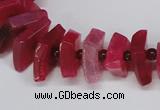 CNG1401 15.5 inches 10*15mm - 12*22mm nuggets agate gemstone beads