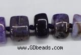 CNG1449 15.5 inches 10*14mm - 12*20mm nuggets agate gemstone beads