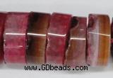 CNG1474 15.5 inches 10*25mm - 14*25mm nuggets agate gemstone beads