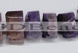 CNG1484 15.5 inches 10*15mm - 12*25mm nuggets agate gemstone beads