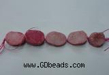 CNG1511 8 inches 20*30mm - 25*35mm freeform agate beads