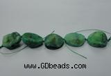 CNG1515 8 inches 20*30mm - 25*35mm freeform agate beads