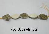 CNG1528 8 inches 22*30mm - 25*35mm freeform agate beads