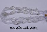 CNG1700 15.5 inches 15*20mm - 18*35mm nuggets white crystal beads