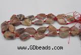 CNG1714 15.5 inches 15*20mm - 20*30mm nuggets sunstone beads