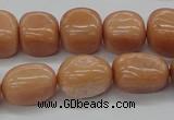 CNG213 15.5 inches 12*16mm nuggets red aventurine beads