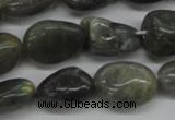 CNG230 15.5 inches 15*20mm nuggets labradorite gemstone beads