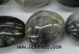 CNG231 15.5 inches 22*30mm nuggets labradorite gemstone beads