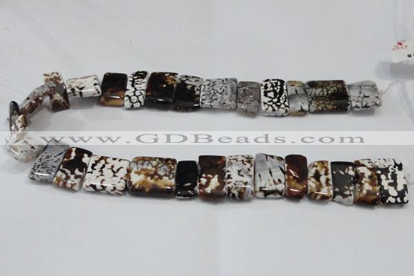 CNG2526 15.5 inches 10*20mm - 20*25mm freeform agate beads