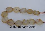 CNG2529 15.5 inches 20*25mm - 25*35mm freeform agate beads