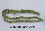 CNG2537 4*6mm – 6*10mm nuggets peridot beads wholesale