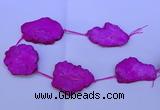 CNG2572 15.5 inches 45*50mm - 55*65mm freeform druzy agate beads