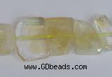 CNG2706 15.5 inches 13*18mm - 15*20mm freeform natural citrine beads