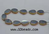 CNG2720 15.5 inches 18*28mm - 20*30mm freeform blue aventurine beads