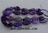 CNG2732 15.5 inches 15*30mm - 20*40mm nuggets agate beads