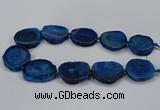 CNG2778 15.5 inches 30*35mm - 35*40mm freeform agate beads