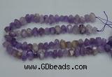 CNG2822 10*14mm - 13*18mm faceted nuggets lavender amethyst beads