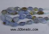 CNG2835 15.5 inches 12*16mm - 22*35mm nuggets blue lace agate beads