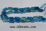 CNG2903 15.5 inches 12*16mm - 15*25mm freeform agate beads