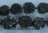 CNG2973 15.5 inches 8*10mm - 15*18mm freeform druzy agate beads