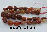 CNG3001 15.5 inches 15*20mm - 22*30mm nuggets agate beads